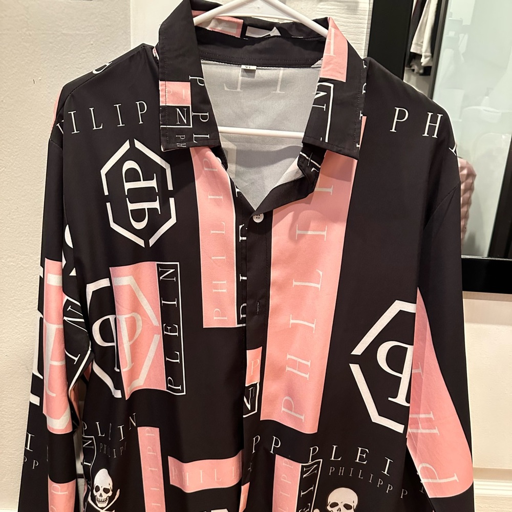 Philipp Plein Men Dress Shirt